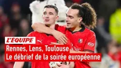 Rennes, Lens, Toulouse : Le débrief d'une soirée noire pour les clubs français en Ligue Europa