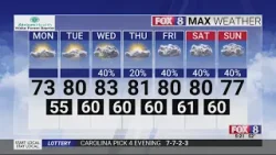 На этой неделе ожидается теплая погода и вероятность дождей в регионе Триэд.