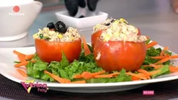 At the Table: Stuffed Tomato Nests – Vitrina Today