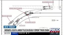 Wrongful death lawsuit filed in deadly cement truck crash