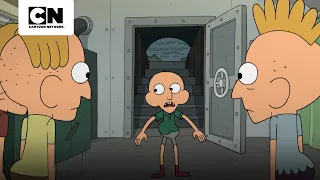 SUMO DOESN'T WANT TO LIVE IN A BUNKER | CLARENCE THE OPTIMIST | CARTOON NETWORK