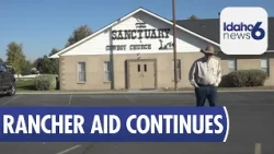 Sanctuary Cowboy Church helps Caldwell ranchers after Big Grass Fire