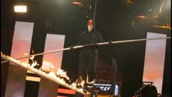 El renacer de Willy Bárcenas en un increíble desafío de funambulismo en llamas - El Desafío