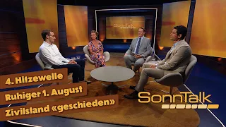 4. Hitzewelle, ruhiger 1. August, Zivilstand «geschieden» | SonnTalk
