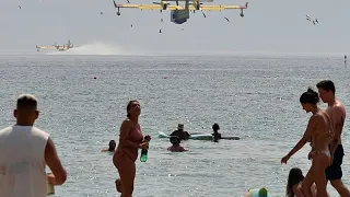 Incendio in Croazia vicino a Omiš ferisce residenti e blocca i viaggi turistici