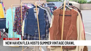 Vintage shoppers support local businesses at New Haven Flea