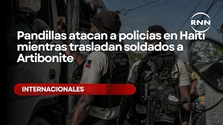 Gangs attack police in Haiti while soldiers are deployed to Artibonite