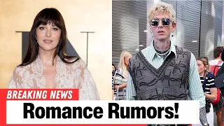 Dakota Johnson & MGK Spotted Together at Taylor Swift’s Apartment