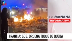 Protests in France: Government orders partial curfew following violent riots
