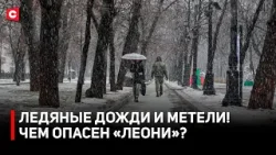 ОСТОРОЖНО! Ледяные дожди в Беларуси! | Чем опасен циклон «Леони»? | Экстренные службы наготове! ОСТОРОЖНО! Ледяные дожди в Беларуси! | Чем опасен циклон «Леони»? | Экстренные службы наготове!
