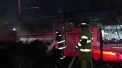 Al menos 15 familias afectadas por incendio en bulevar del Ejército