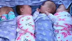 Она преодолела невероятный рубеж — 1 случай на 40 миллионов. Теперь она воспитывает идентичных че...