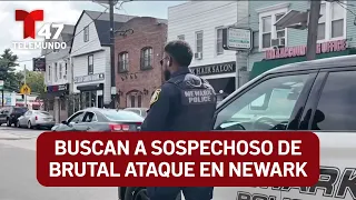 Suspect sought in brutal Newark attack