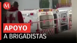 Cruz Roja habilita centro de acopio para brigadistas en Toluca