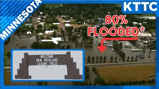 Flooding covers 80% of New Richland and Forces Nursing Home Evacuation