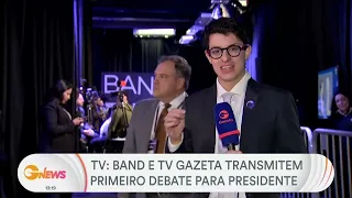TV Gazeta airs the first 2026 presidential debate in partnership with Band | Time to Vote