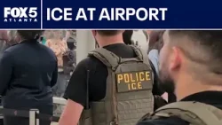 Иммиграционная и таможенная полиция начала развертывание подразделений в аэропорту Атланты | FOX ...