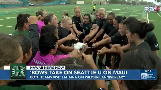 UH soccer team spends weekend on Maui for competition and connection