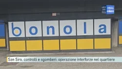 San Siro, controlli e sgomberi: operazione interforze nel quartiere San Siro, controlli e sgomberi: operazione interforze nel quartiere