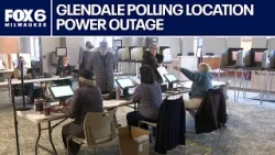 Power outage at Glendale polling location | FOX6 News Milwaukee