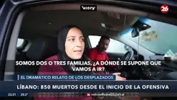 ? CRISIS EN LÍBANO | Más de 2.200 heridos en enfrentamientos entre Israel y Hezbolá #26Global