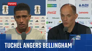 'Yeah well, whatever': Bellingham and Tuchel clash after England World Cup win