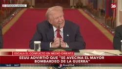 ? HORAS CLAVE | Trump confirma que hoy se producirá el mayor bombardeo de la guerra de Irán