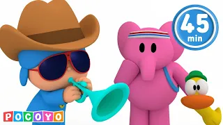 🎺 Pocoyo’s Trumpet Got Out of Control! 😱 Sing Along | Pocoyo English | CARTOONS