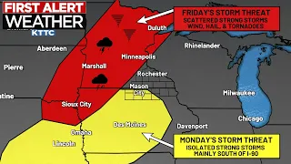 SEVERE THUNDERSTORMS COMING | Friday & Monday Threat
