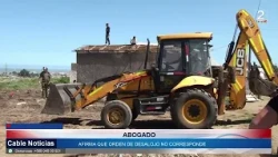 15 OCT 2026 Nueve familias desalojadas en San Antonio denuncian irregularidades en procedimiento