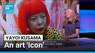 An 'icon' of contemporary art: A look back at the career of Yayoi Kusama • FRANCE 24 English