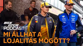 „Norris szerződéshosszabbítása nem, de Verstappené csalódást okozott” – Boxutca podcast