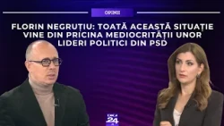 Florin Negruțiu: Toată această situație vine din pricina mediocrității unor lideri politici din PSD