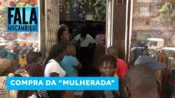 Mulheres aglomeram-se nas lojas em busca da capulana para o dia 7 de Abril @Portal FM | Fala Moçambique
