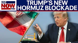 Middle East latest: Trump announces new Hormuz blockade as strikes on Iran continue