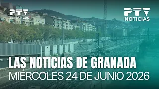📺 PTV NOTICIAS GRANADA HD | Línea férrea Guadix-Baza-Lorca | 24 junio