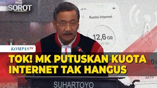 [FULL] Putusan MK Hapus Skema Kuota Internet Hangus, Wajibkan Operator Lakukan Hal Ini