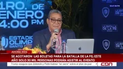 Se agotaron las boletas para la Batalla de la Fe; este año solo 30 mil personas podrán asistir Se agotaron las boletas para la Batalla de la Fe; este año solo 30 mil personas podrán asistir