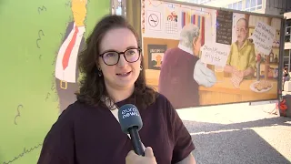 Смяната на властта в Унгария доминира тазгодишната изложба ARC в Будапеща