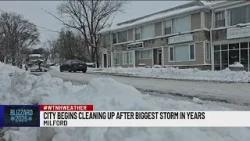 Milford Mayor advises residents to not shovel snow back in roads