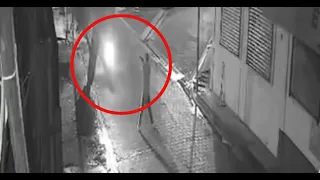 Cameras capture armed suspect attempting to rob a motorcyclist in Estelí