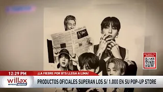 Willax Noticias Mediodía - OCT 02 - 3/3 - OFFICIAL PRODUCTS EXCEED S/1,000 AT THEIR POP-UP STORE