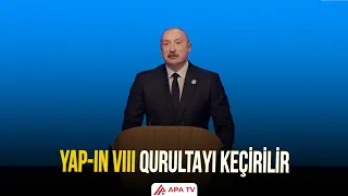 Prezident İlham Əliyev YAP-ın Qurultayında nitq söylədi | APA TV