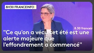 Heatwave, wildfires, 2027 presidential election... Sandrine Rousseau's "8:30 franceinfo"