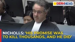 Джулиан Николлс опровергает заявление Кауфмана о войне Дутерте с наркотиками. Джулиан Николлс опровергает заявление Кауфмана о войне Дутерте с наркотиками.