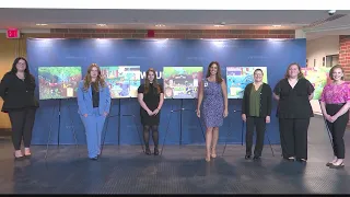 Students create murals for new WVU Medicine Golisano Children's Center