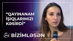 Elnurənin həyat yoldaşı efirə qoşuldu / Bizimləsən
