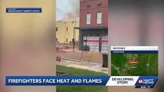 Historic building damaged after massive fire