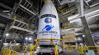 In Kourou: MTG-I2, der Satellit, der Europas Himmel vor Naturkatastrophen schützen soll