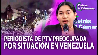 Venezuelan PTV journalist asks for solidarity after earthquake: "We know nothing about my best fr...